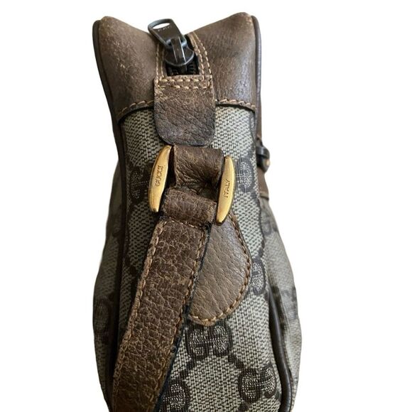 Vintage GUCCI Web Sherry Line Crossbody Bag - Picture 4 of 9